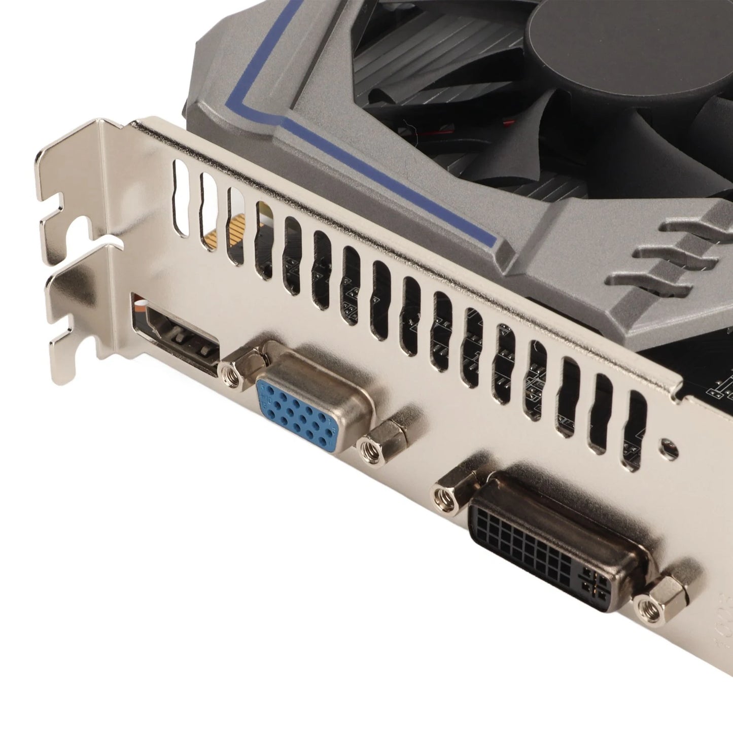 Graphics Card 128BIT GDDR5 PCI Express2.0 Double Fan Desktop PC Computer Discrete Gaming Graphics Card Double Fan Graphics Card.