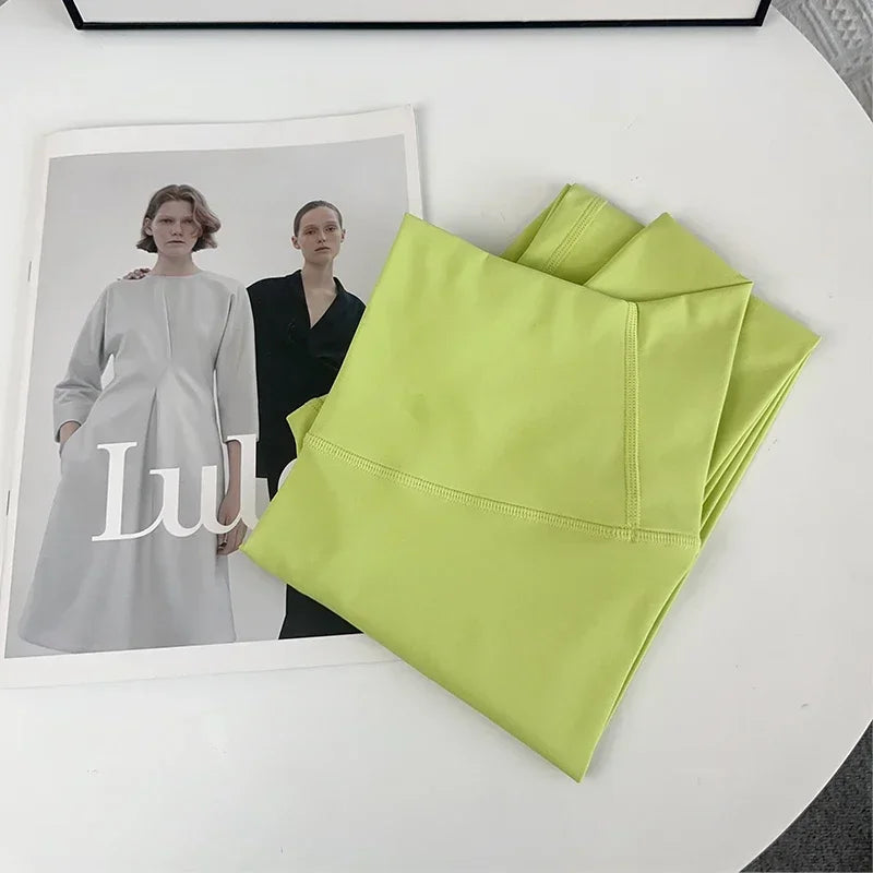 Hot Sale Fitness Female Leggings Running Pants Naked feeling Leggings High Waist Push Up Sport Women Fitness Running Yoga Pants.