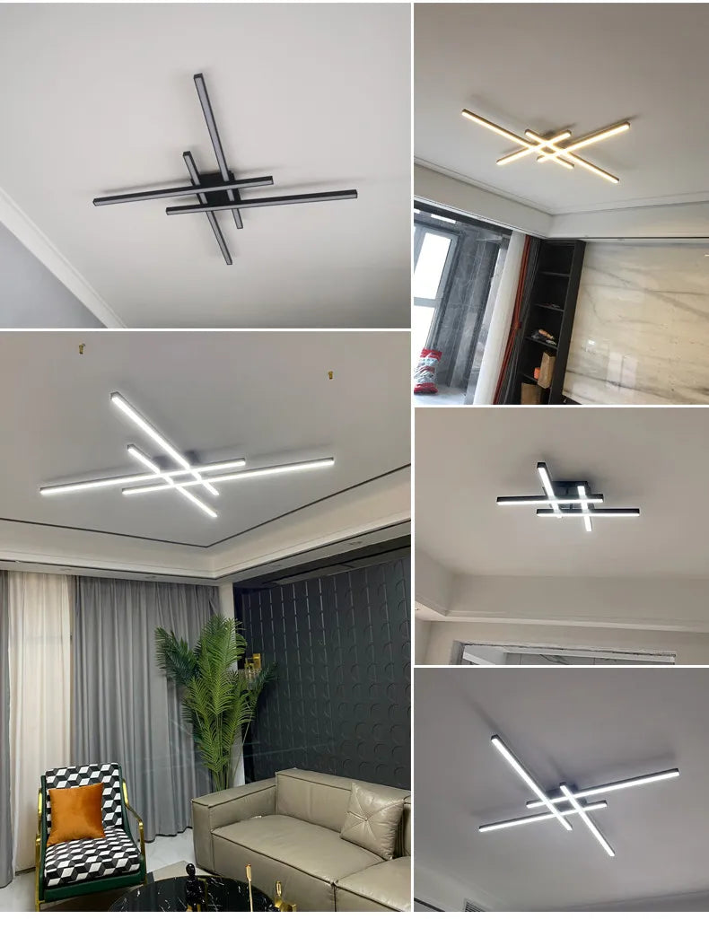 Deckenleuchte einfache moderne Schlafzimmeratmosphäre Duplex Villa Halle Nordic Lampen minimalistische Wohnzimmerlampe Zimmer Deckenleuchten.