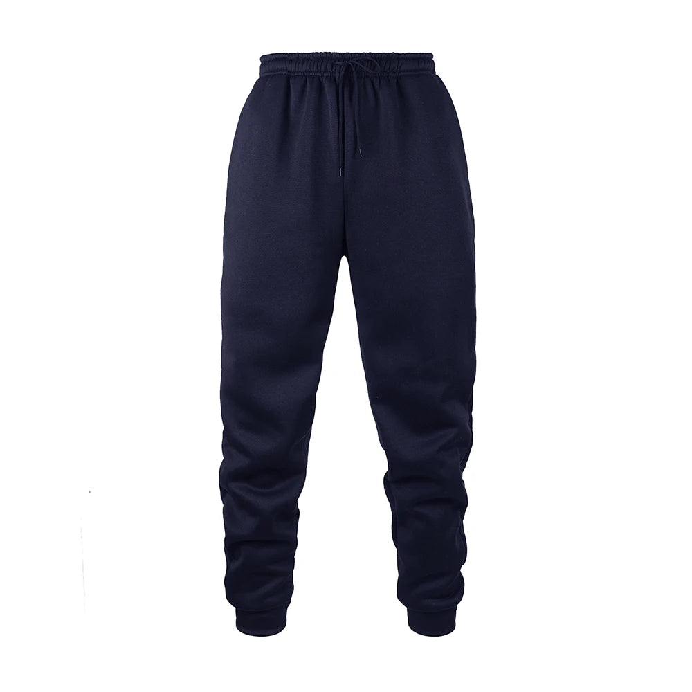 Mens Jogging Pants Sports Pants Fitness Running Trousers Solid Color Sweatpants Easy to Match Home Pants.