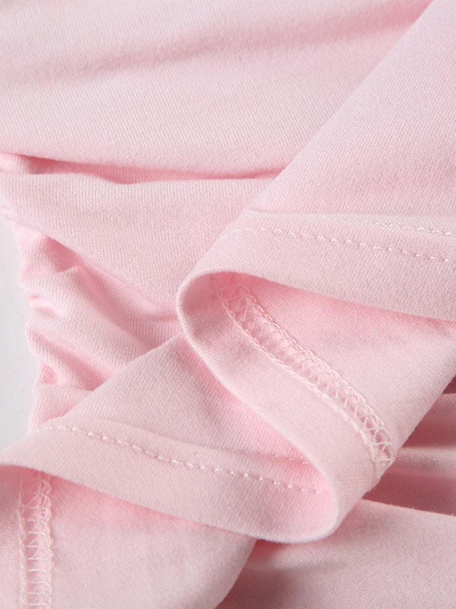 Casual Women's Fashion One-shoulder Strap Basic T-shirt Oblique Shoulder Personality Slim Hot Girl Long Sleeve.