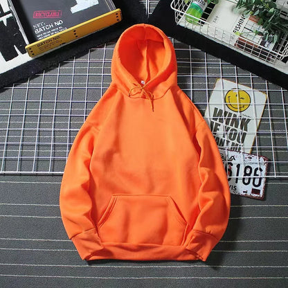 Blank Fleece Fashion Hoodies Männer Pull Over Großhandel Kapuzenpullover Unisex Günstiger fester Hoodie in großen Mengen Sudaderas Con Capucha.