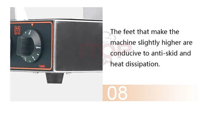 ITOP Gelato Panini Press Machine Commercial Ice Cream Waffle Maker Krapfen Bread Hamburger Filling Machine 10cm 1200W 110V 220V.