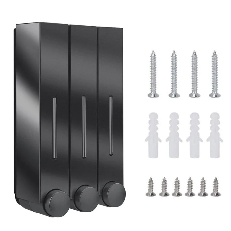 420ML Wand Badezimmer Flüssigseifenspender Waschlotion Händedesinfektionsmittel Kind Familie Hotel Küche Duschgel Spender