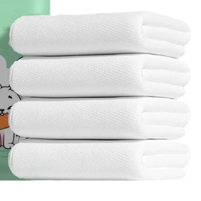 4pcs Set - Double - Disposable Bedding, Including Duvet Cover, Sheets, And Pillowcases*2 - Suitable for Travel, Hotels, Trains.