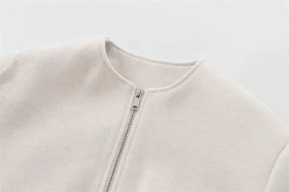 Jacken Herbst Damen 2025, neuer schicker lockerer Damenmantel, elegante Mode, Straße, warmer Jugendmantel