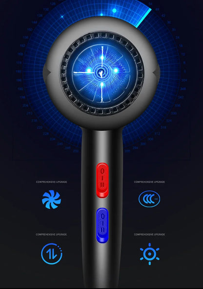 Original EU Plug Hot Cold Wind Professional Hair Dryer Blow dryer Hairdryer For Hair Salon for Household Use.