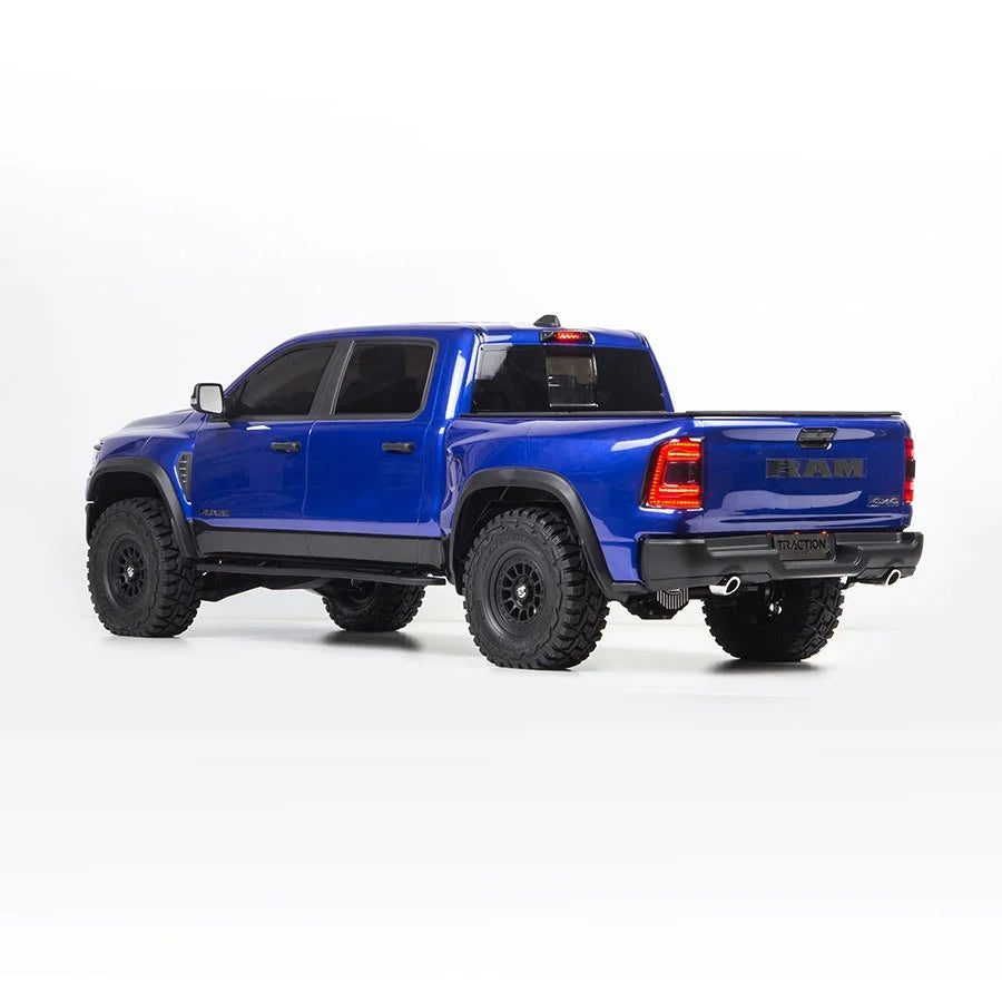 KM Thunder Dodge Tyrannosaurus RAM 1500 Simulation 1/8 Remote Control Electric 4WD Climbing Vehicle Pickup Off road Vehicle