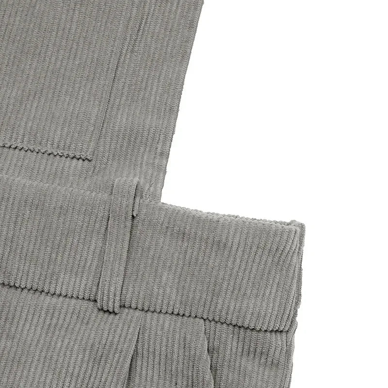 Adjustable Basic Velvet Overalls Women's Pure Color Simple Style Autumn New Arrival Fashionable Female Bib Pants.