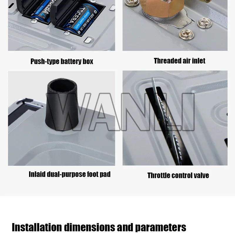 DC330 Gas Stove Household Desktop Embedded Double Stove Natural Gas Liquefied Gas Stove/Toughened Glass Panel