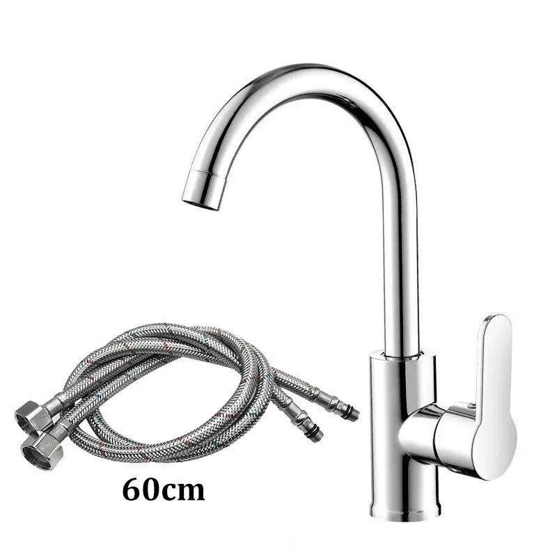 Household Splash-proof Boosting Hot And Cold Faucet Hot And Cold Kitchen Faucet Vegetable Wash Basin Dishwashing Pool Sink