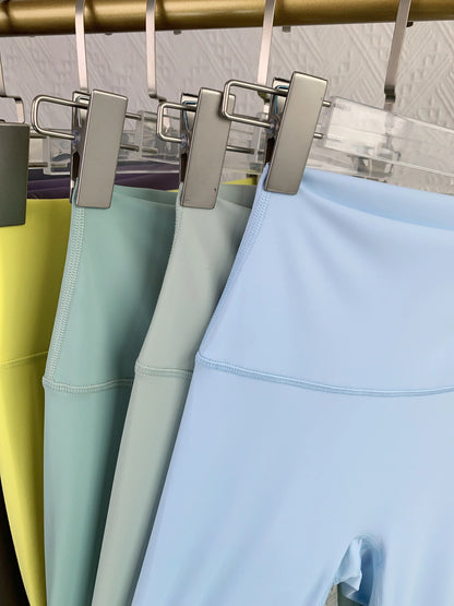 Women's High Waist Butt Lift Yoga Pants - No Camel Toe, Buttery Soft Naked Feeling, Peach Hip, Seamless Gym Running Leggings.