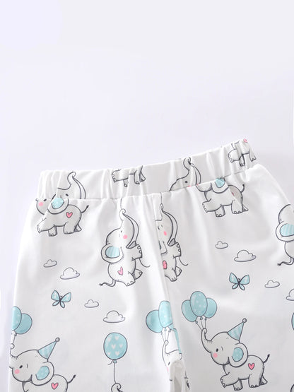 Unisex-Body für Neugeborene + Mütze + Hose, 3-teiliger Anzug für Jungen und Mädchen, niedlicher bedruckter einteiliger Strampler mit Rundhalsausschnitt für alle Jahreszeiten.