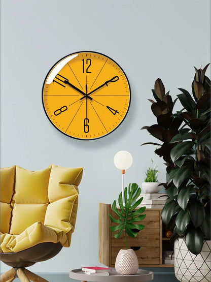 2025 Nordic Einfache Wanduhren Kreative Persönlichkeit Moderne Wanduhr Stumm Hause Schlafzimmer Restaurant Wohnzimmer Dekoration Uhr