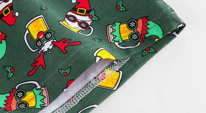 4 stücke Weihnachten Schlüpfer der Männer Baumwolle Shorts Marke Druck Männer Unterhosen Brief Bund Boxer Briefs Sexy Unterwäsche Männer Boxer