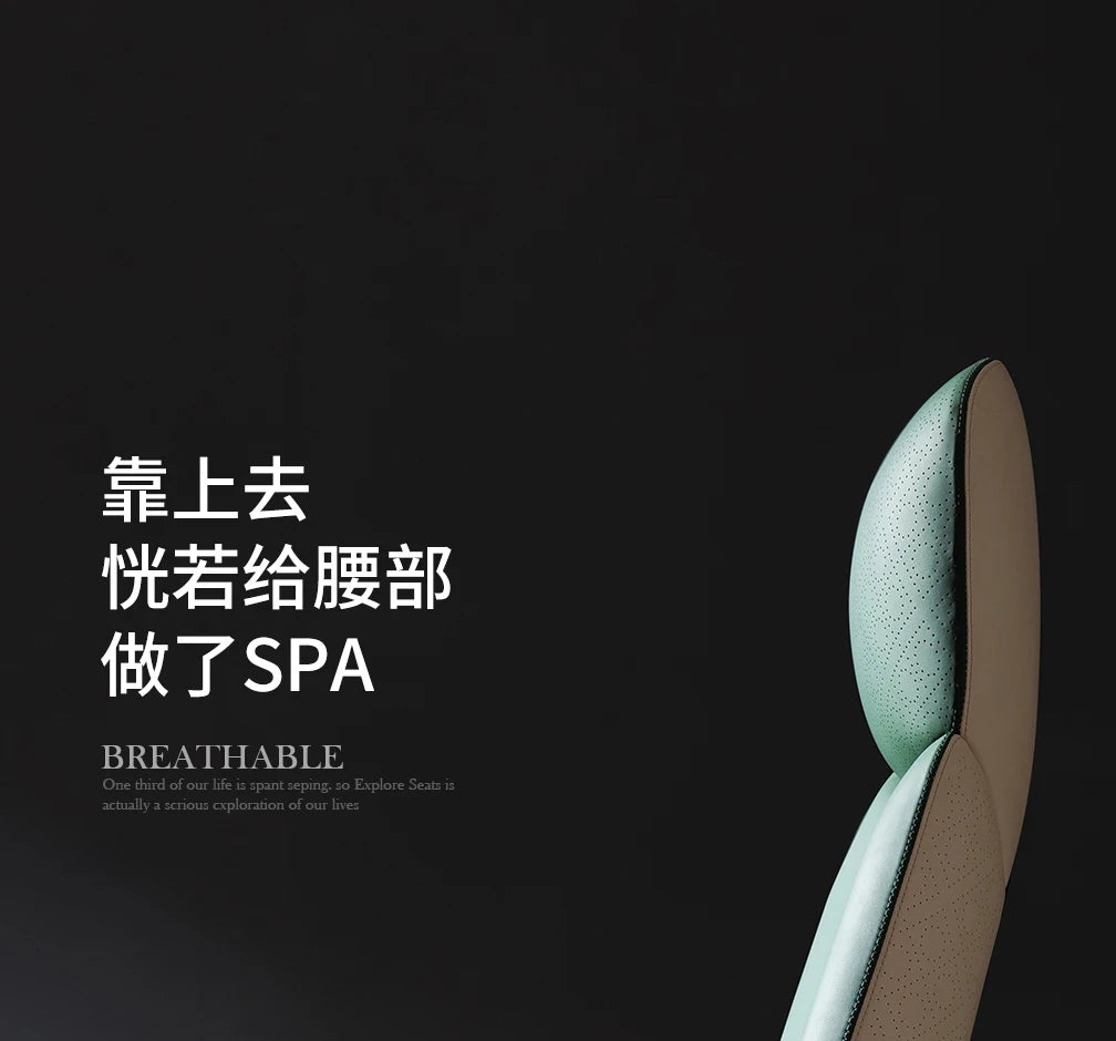 Bequemer Chefbürostuhl, luxuriöser grauer Designer-Drehstuhl, ergonomisch, tragbar, für das Home Office von Fotel Gaming