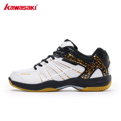 Kawasaki New Badminton Shoes Sneakers Mens Tennis Breathable Anti-Slippery Sport Shoes for Men Women K-065D
