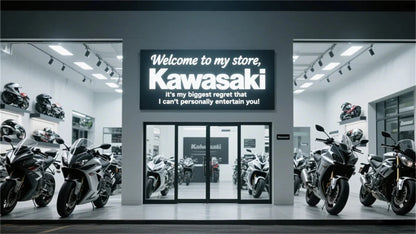 Racing team jacket with Kawasaki logo, men's waterproof and windproof sportswear, 2025 new outdoor sports fashionable fan jacket.