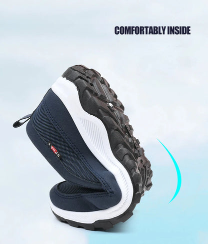 Men's Shoes Casual Sneakers Summer Breathable Mesh Waterproof Outdoor Slip On Flats Affordable Free Shipping Shoes.