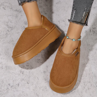 2024 New Classic Thickened Fluff Women's Snow Boots Comfortable Warm Ankle Boots Women Winter Ladies Shoes Chunky Botas Mujer