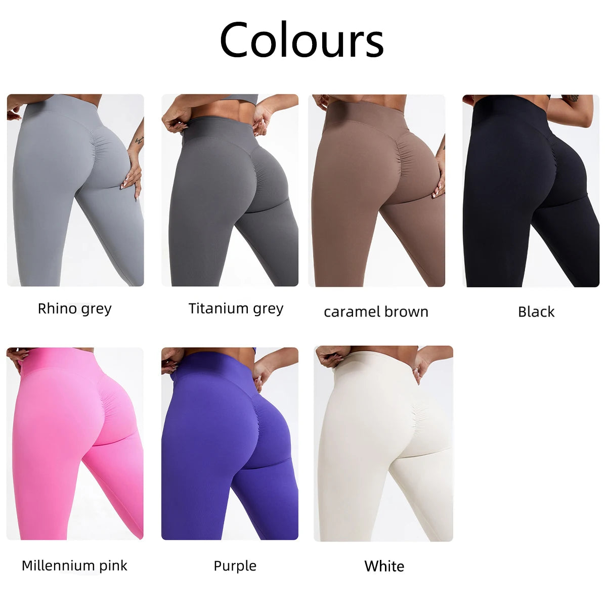 Push Up Booty Yoga Pants High Waist Sports Leggings Women Running Fitness Gym Leggings Women Workout Tights Yoga Clothing Female.