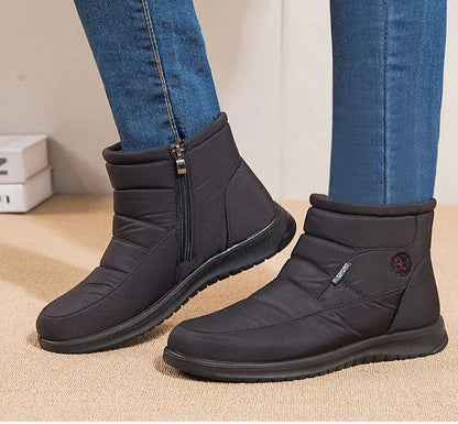 Women's Boots Waterproof Fur Boots For Snow Winter Shoes Woman Casual Rubber Botas Mujer Fashion Winter Boots Women Booties.