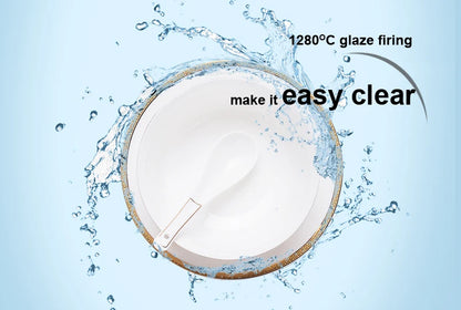 Plain white bone china cafe sugar bowl cream boat, pumpkin creative design, cafe milk jug, milk pitcher, coffee accessories.