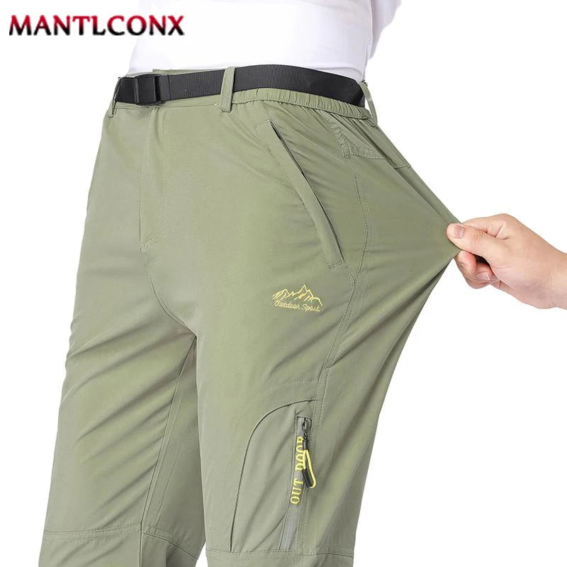 XL-5XL Lightweight Thin Summer Pants for Men Sweatpants Stretch Quick Dry Trousers Men Hiking Camping Men's Pants Joggers Summer.