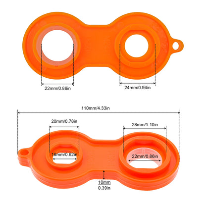 2pcs Faucet Bubbler Wrench for Kitchen Sink Bathroom Wash Basin Faucet Aerator Removal Repair Spanner Disassembly Cleaning Tool