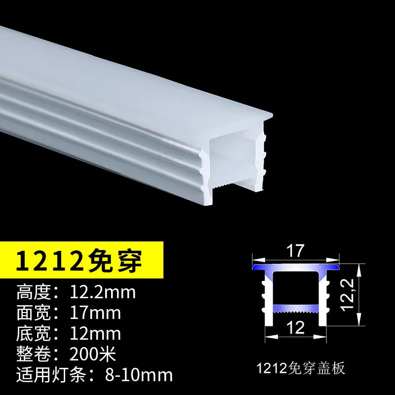 Flexible Embedded LED Neon Tube Silica Gel Covering Silicone Diffuse Channel DIY Outdoor Waterproof Strip Light WS2812B WS281