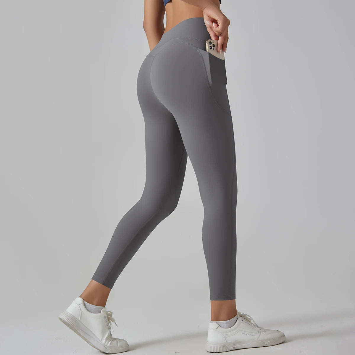 Women Leggings With Pockets Yoga Pants Gym Leggings Sport Women Fitness High Waist Female Legging Tummy Control Running Training.