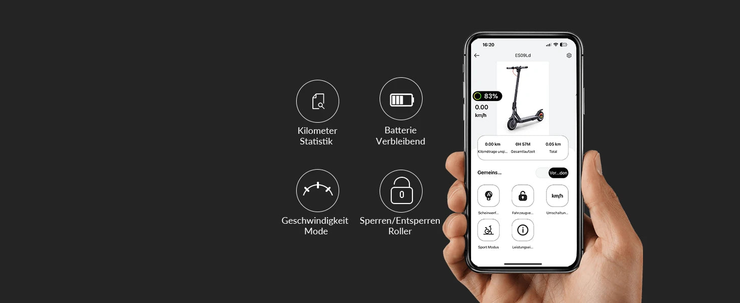 5TH WHEEL E30 ABE Adult Electric Scooter 350W Motor 36V 7.5AH Battery City Electric Scooter 8.5" Solid Tires Foldable E-Scooter.