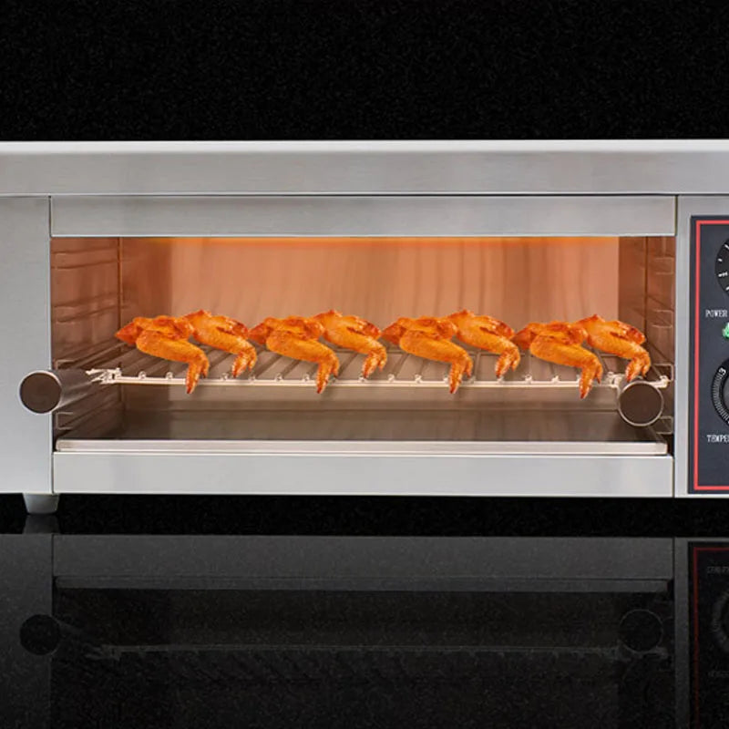 Household 220v Electric Heating Surface Stove Commercial Hanging Drying Oven With Timer Electric Oven New Multi-function Grille.