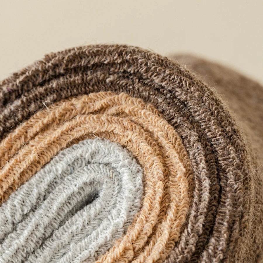 MuqiNush 5 Pairs  Socks Men Women Ankle Knee-High Sport Athletic Running Cycling Socks Winter Warm and Thick Fashion For Daily.