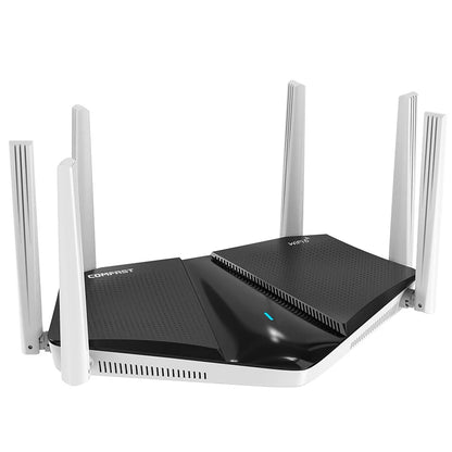 COMFAST AX3000 WIFI6 5GHz Mesh Wifi Router MU-MIMO Full Gigabit Wi-fi Coverage 6 Antennas Network Extender Amplifier for Home