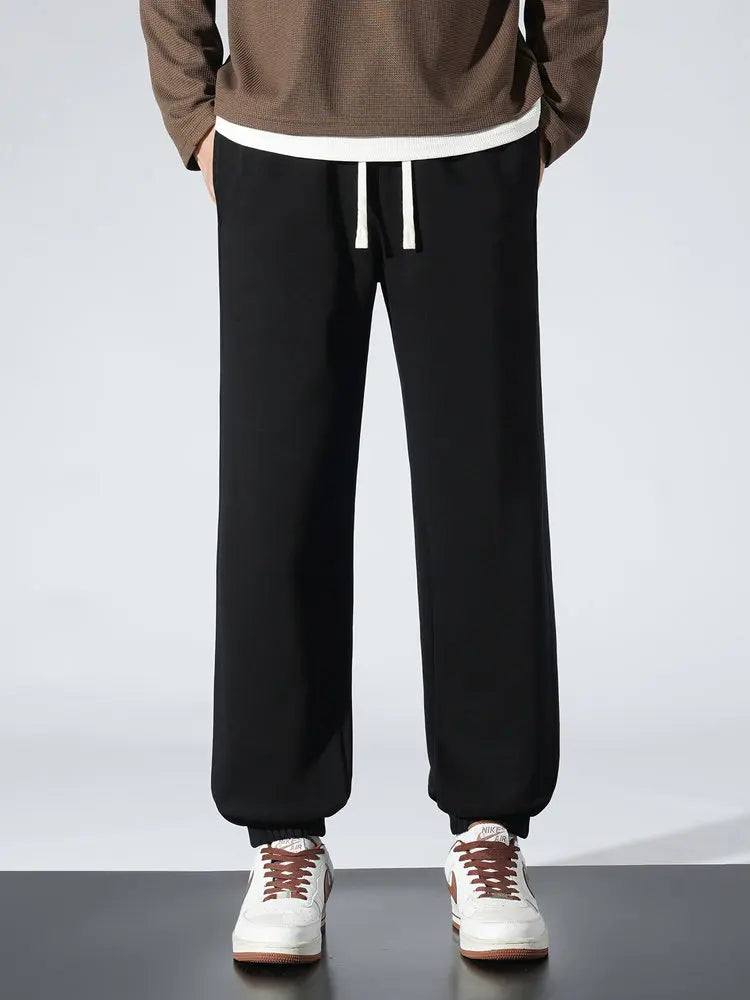 Winter Warm Jogger Pants Men/Women Unisex Style Home Basic Sweatpants Fleece Lined Thermal Sport Pants.