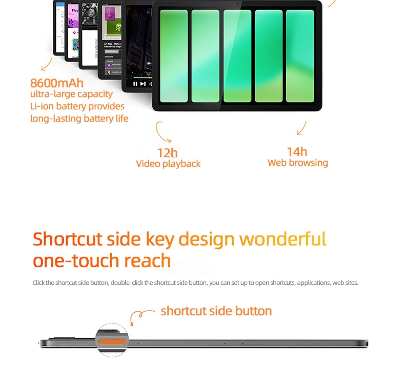 Lenovo K11/plus TB352FC Global Firmware Tablet Global Version 6G+128G WIFI Version Tablet 8600mAh 11.5'' 90Hz 400nits Tablet.