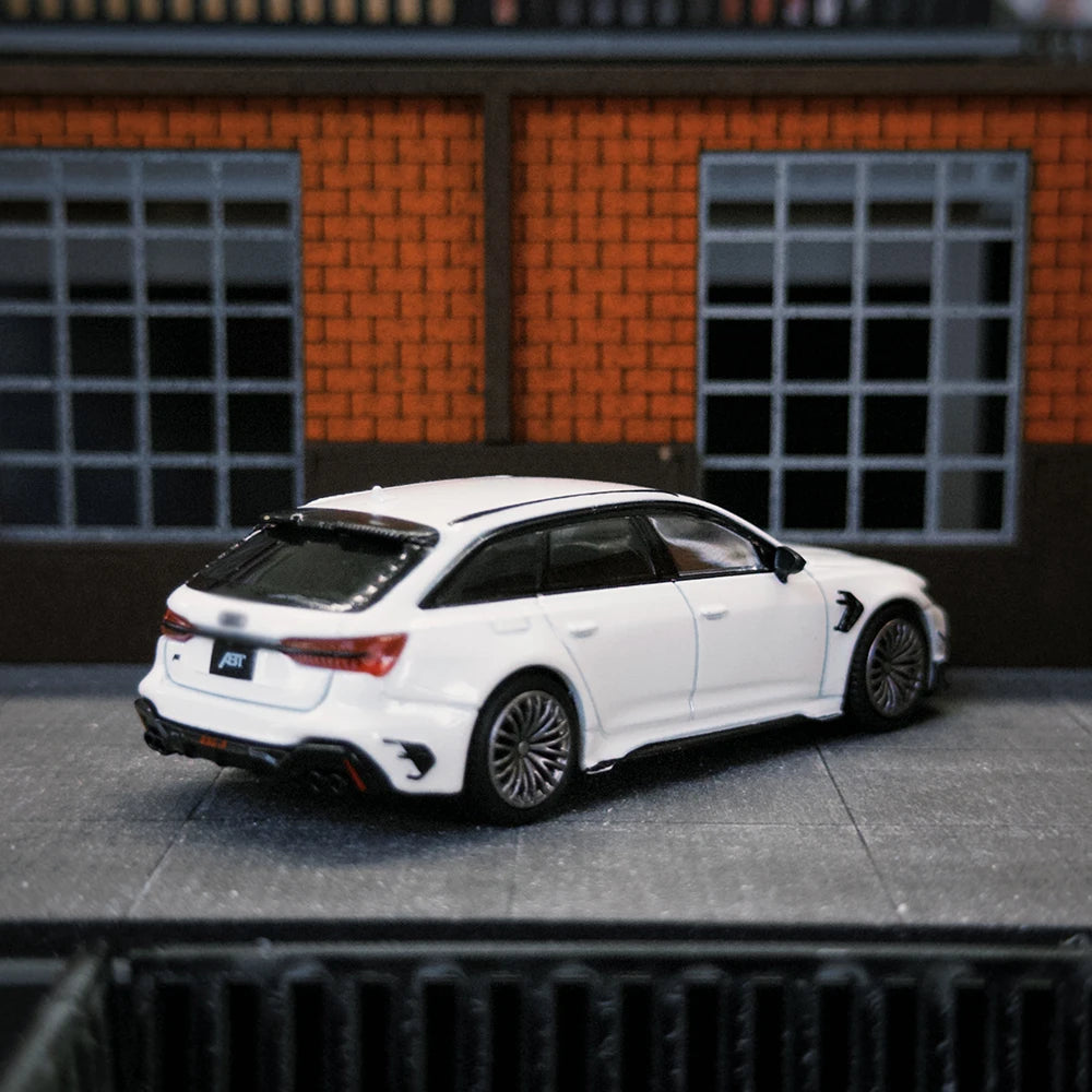 MGT 1/64 RS6 ABT Alloy Diecast Model Car Collection Toy Station Vehicle Gift For Adults （Without  packaging）.