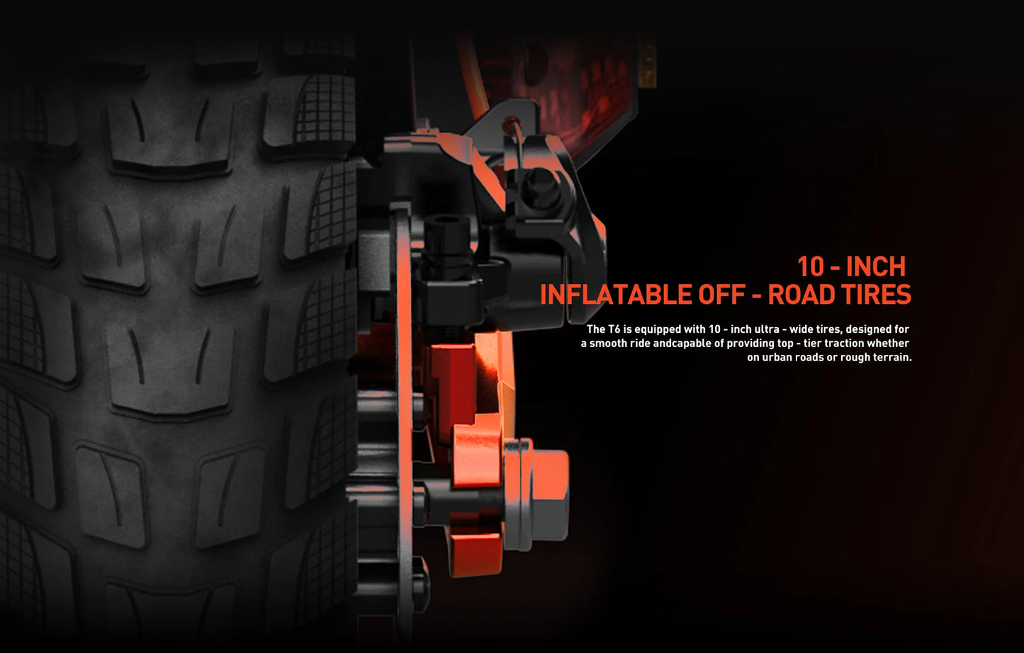 JOYOR T6 Adult Electric Scooter 600W Motor 48V18AH Battery E-Mountain Escooter 10" Off-Road Tire Foldable E-Scooter.