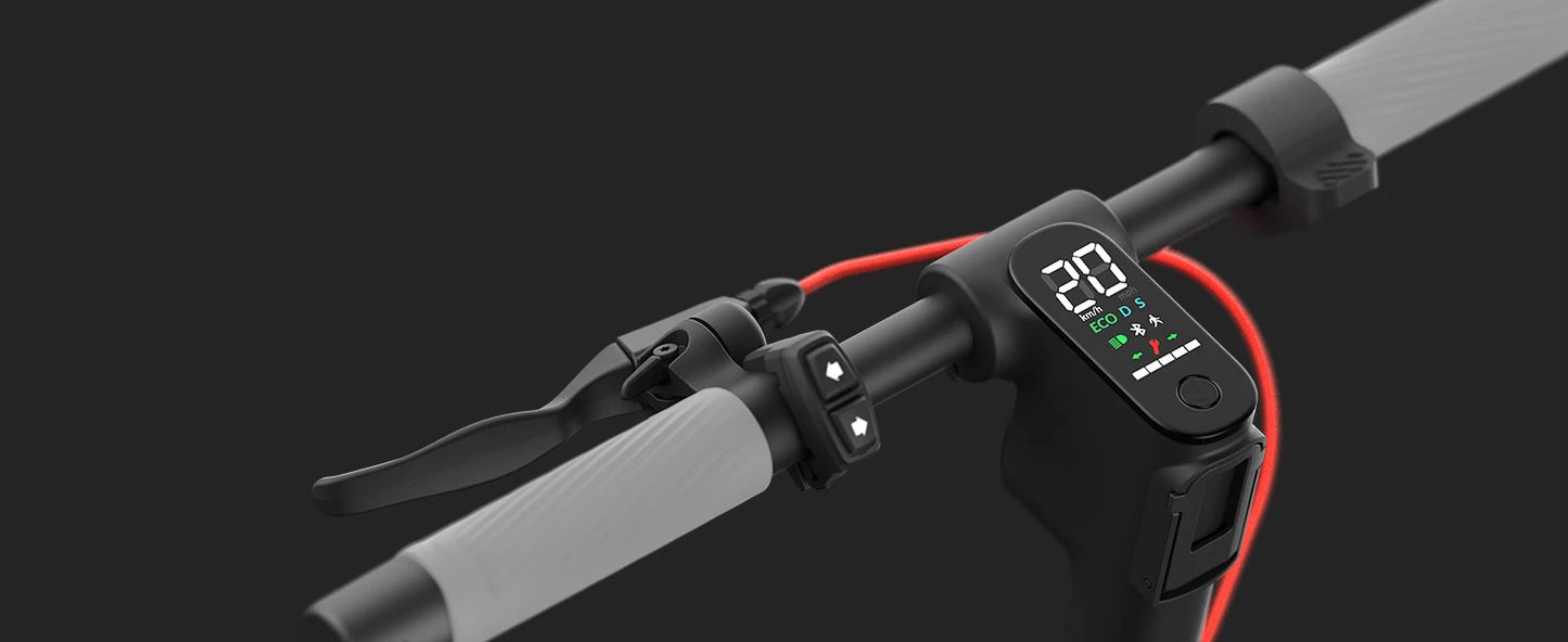 5TH WHEEL E30 ABE Adult Electric Scooter 350W Motor 36V 7.5AH Battery City Electric Scooter 8.5" Solid Tires Foldable E-Scooter