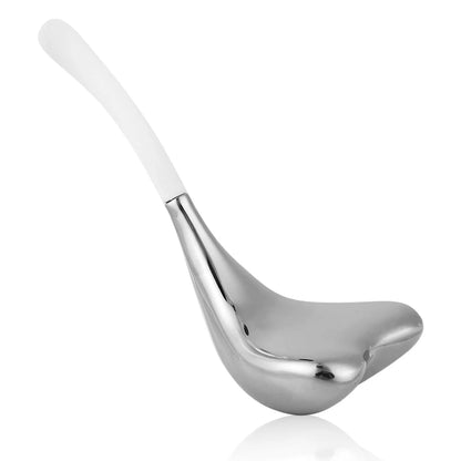 Facial Massage Cryo Spoon Facial Skin Care Ice Globes Stainless Steel Cooling Spa Globes Ice Globe Roller 2-in-1 for Face Eyes.