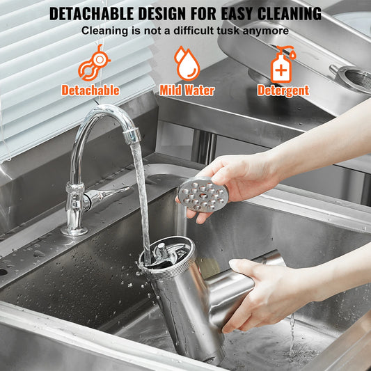 SucceBuy Meat Grinder 5 Lbs-21Lbs/Min Capacity Electric Meat Mincer with Blade Grinding Plate Sausage Maker for Kitchen Home Use.