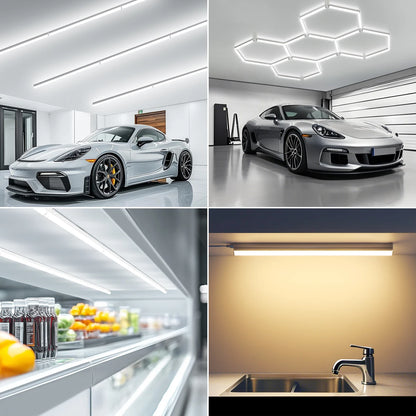 1-2PCS 25W T8 Led Tube Light,High Efficiency Saves 50% Energy Replacement for Fluorescent Tubes,Workshop Warehouse Lighting.