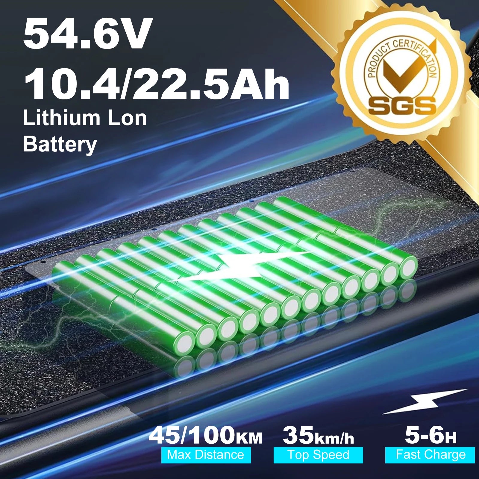 AOVOPRO EB1/EB1 PLUS 500W Electric Scooter 54.6V10.4Ah/22.5Ah Large Capacity Battery 45/100KM Long Range 35km/h 14Inch EScooter.