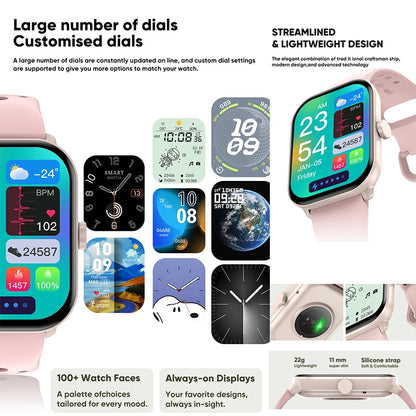 For Xiaomi Watch 5 Global Version Men Women HD AMOLED Display Heart Rate Bluetooth Call GPS Track Waterproof Sports Smart Watch.