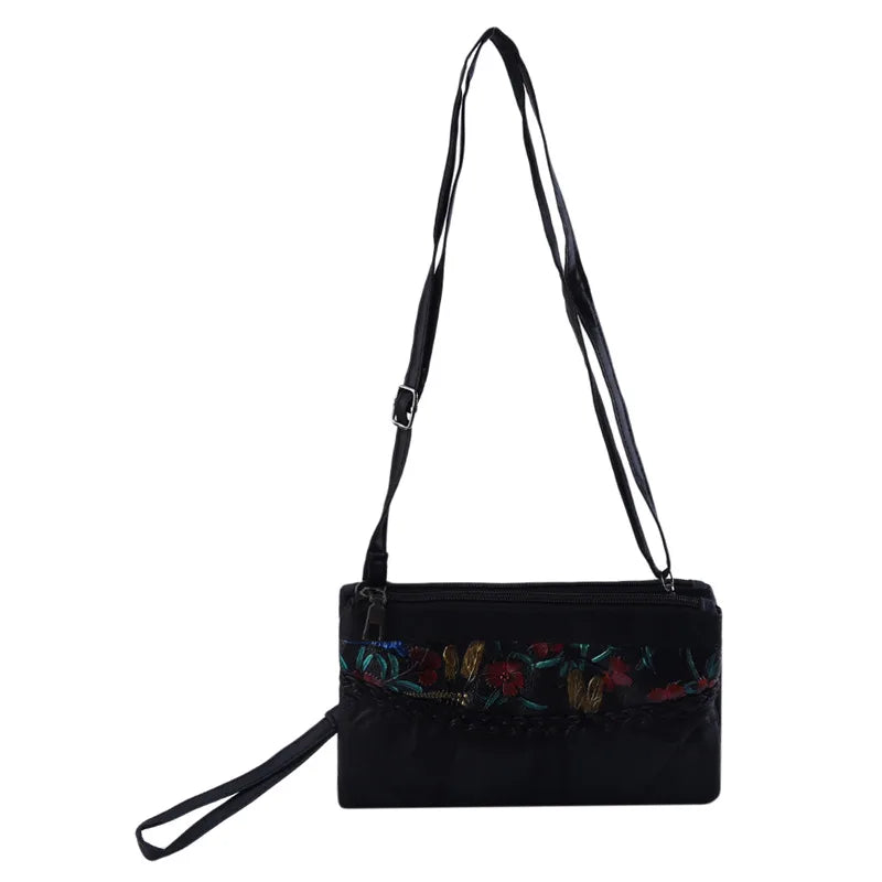 Designer Women Crossbody Bag Soft Pu Leather Shoulder Bag Good Quality Messenger Bag Small Size Purse Ladies Handbags Black Flap.