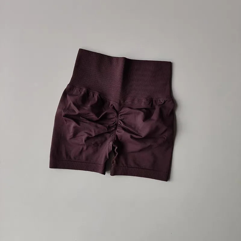 Summer Yoga Shorts Women Fitness Shorts Breathable Sports High Waist Running Shorts Cycling Shorts Workout Gym Sports Shorts.