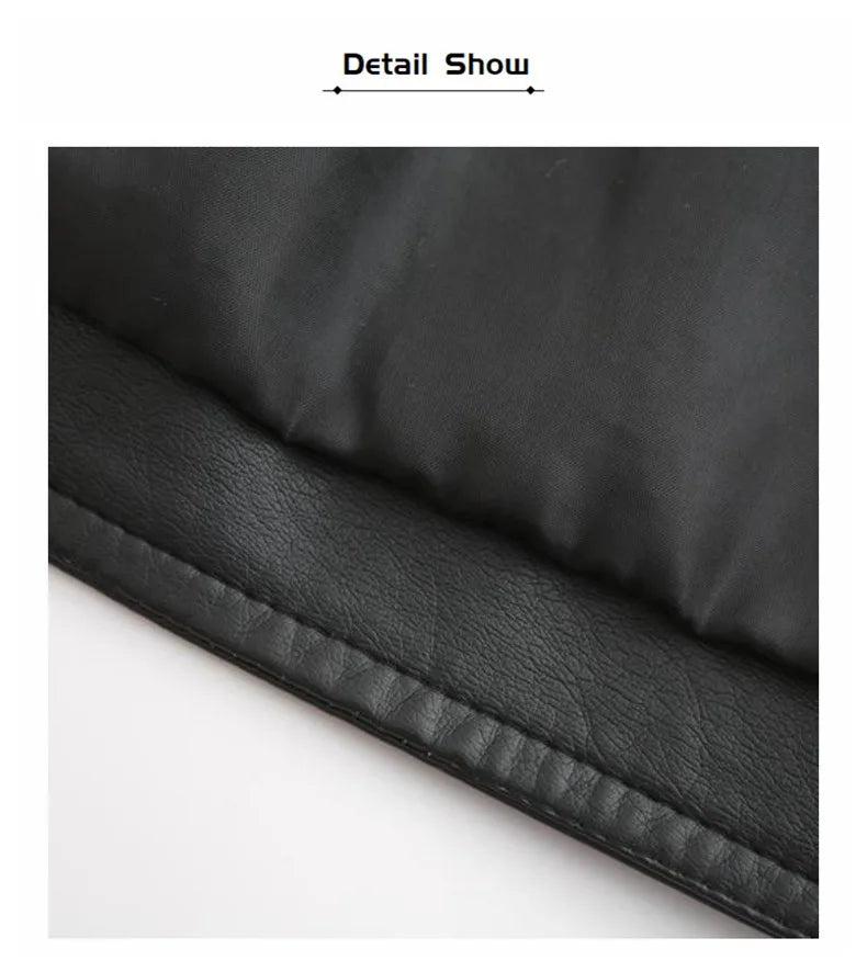 Women's Elegant Stand-up Collar Solid Jacket 2022 Female Three-dimensional Pattern Coat S-4XL New Pu Faux Leather Jacket Women.