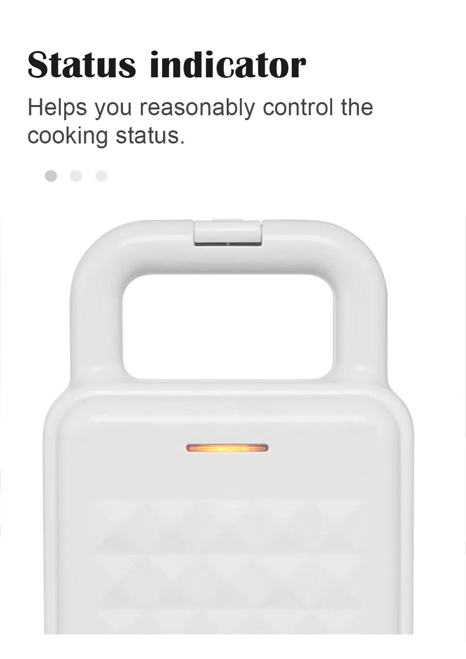 Sandwich machine breakfast machine household light food machine frying machine multi-function heating toast pressure toaster.