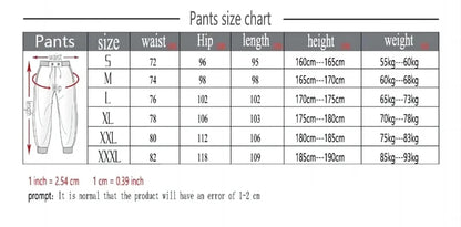 New autumn and winter men's jogging pants, loose and casual pants, breathable outdoor fashion, men's and women's sports pants.